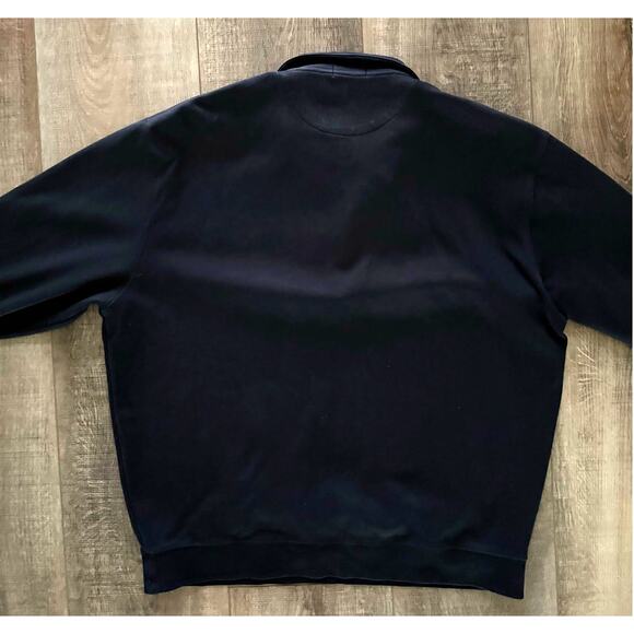 Pebble Beach Golf Links 100% Pima Cotton Quarter Zip Black Size XL Golf Course - Picture 4 of 7